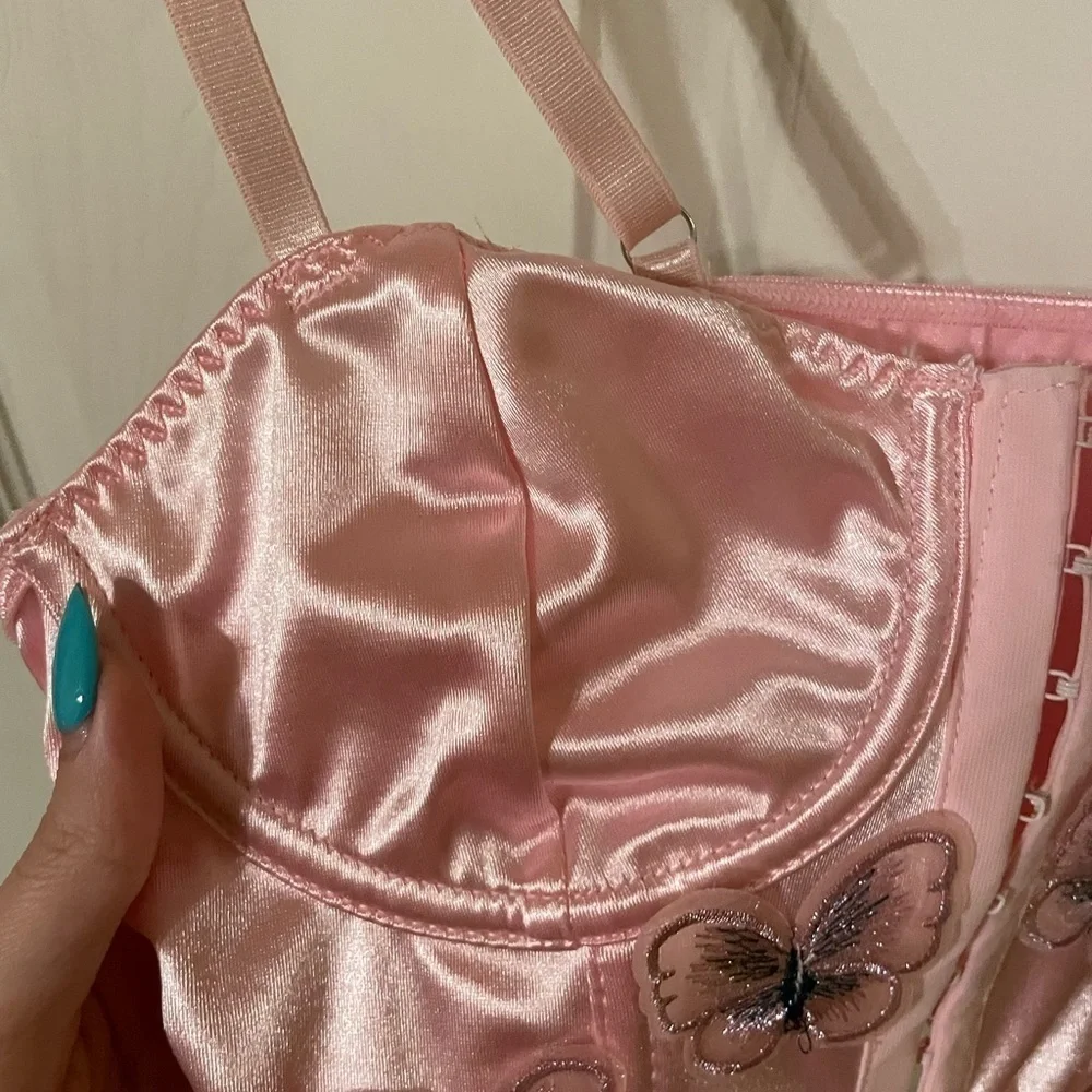 Size Small Pink Corset Bra